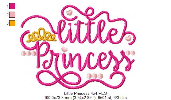 Little Princess - Fill Stitch