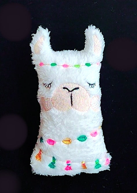 Cute Llama Stuffie - ITH Project - Machine Embroidery Design