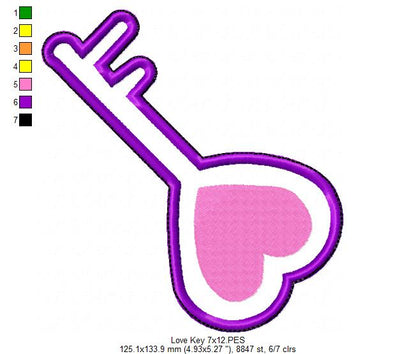 Love Valentine's - ITH Project - Machine Embroidery Design