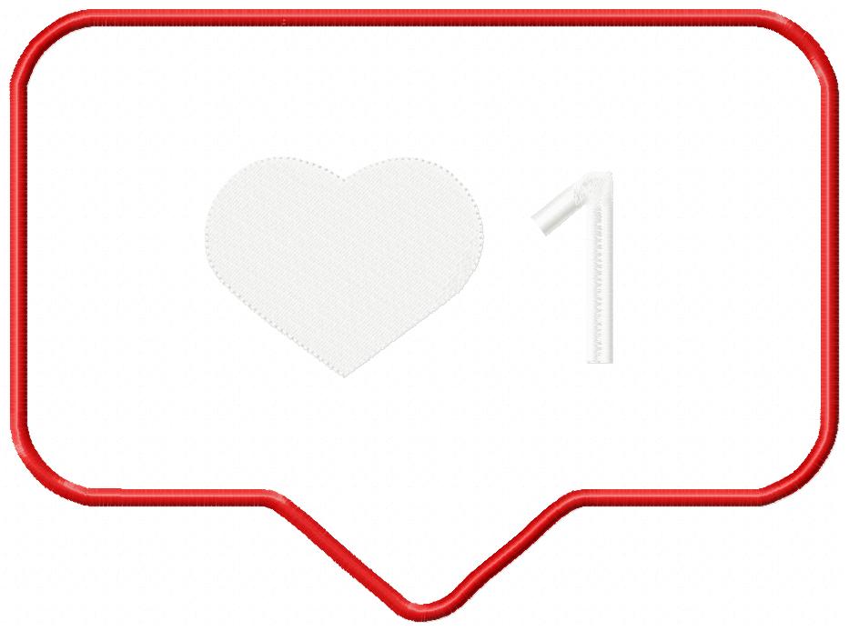 Love Notification  - Applique