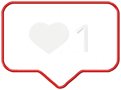 Love Notification  - Applique