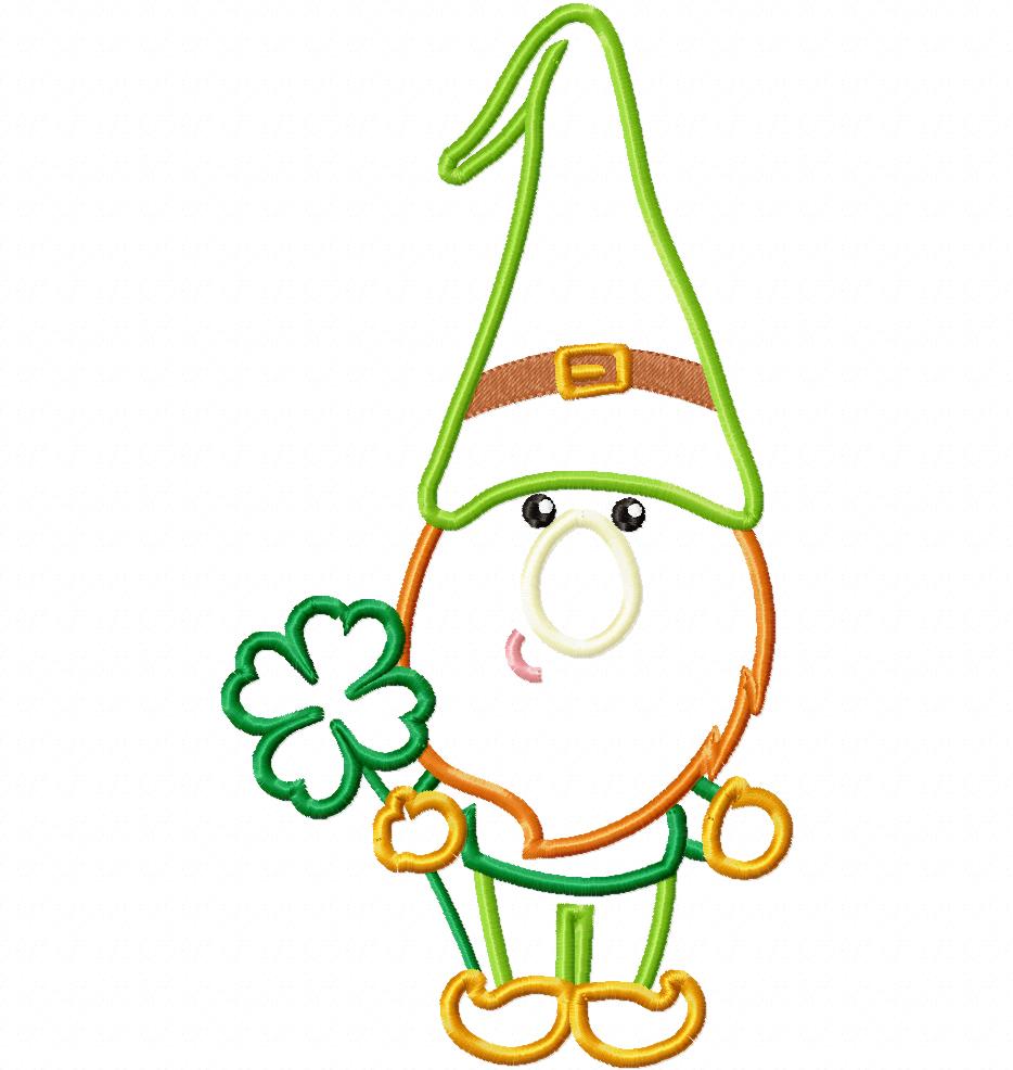 Lucky Leprechaun  - Applique