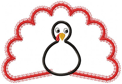 Majestic Turkey - Applique