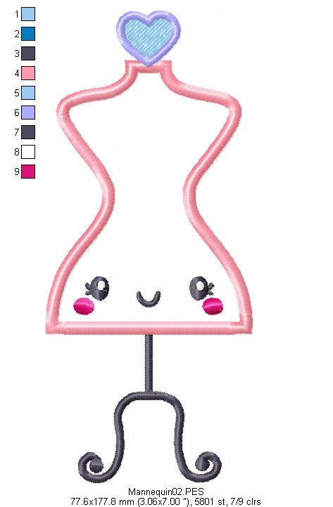 Mannequin - Applique