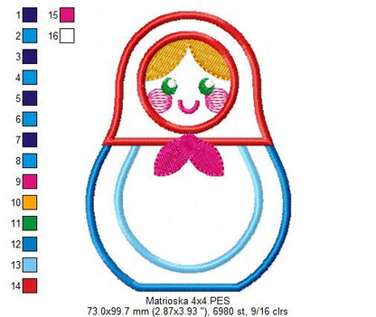 Matrioska - Applique