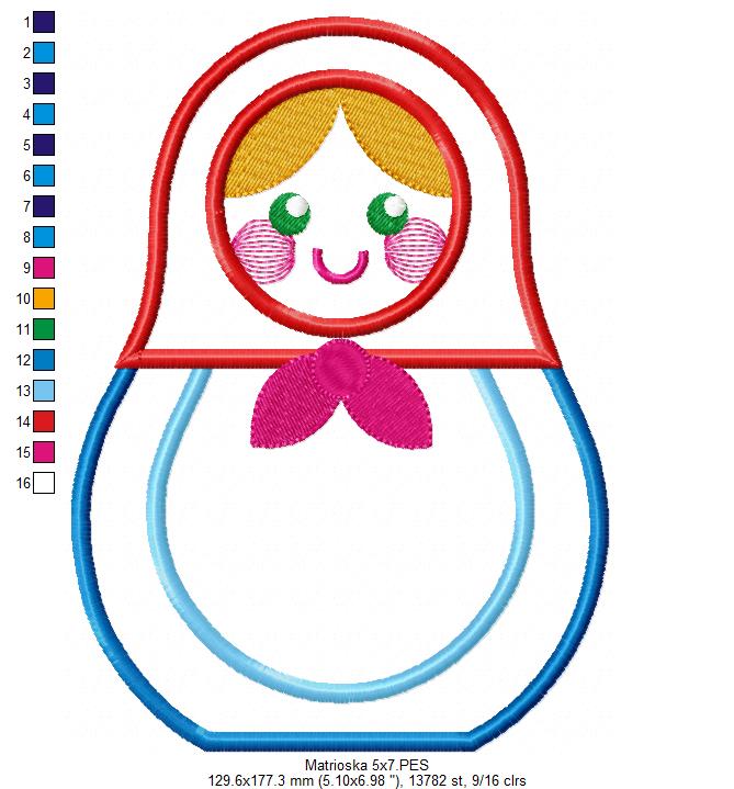 Matrioska - Applique