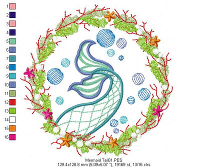 Fairy Tales Princes for Wood Hoop - Set of 7 Designs - 3 Sizes - Machine Embroidery Design