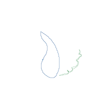 Mermaid Tail - Applique - Machine Embroidery Design