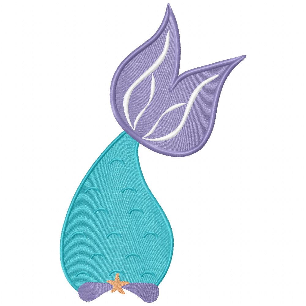 Mermaid Collection - Fill Stitch