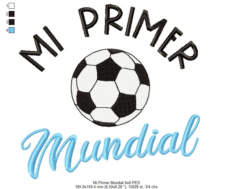 Mi Primer Mundial - Fill Stitch