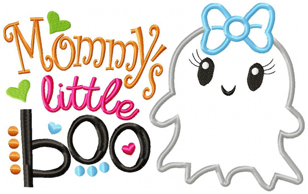 Mommy Little Boo - Applique