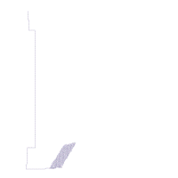 Monogram D Letter D Butterfly - Rippled Stitch