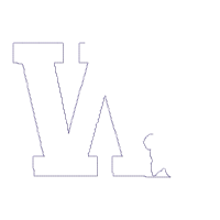 Monogram W and Flowers - Applique