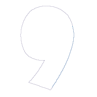 Monster Birthday Number 9 Nine 9th Birthday - Applique