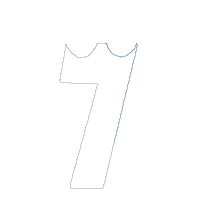 Monster Birthday Number 7 Seven 7th Birthday - Applique