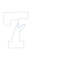 Monster Truck Number 7 Seven 7th Seventh Birthday Number 7 - Applique