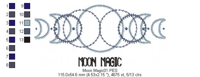 Moon Magic - Applique