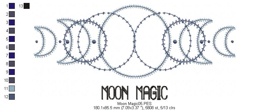 Moon Magic - Applique