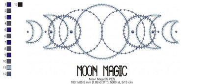 Moon Magic - Applique