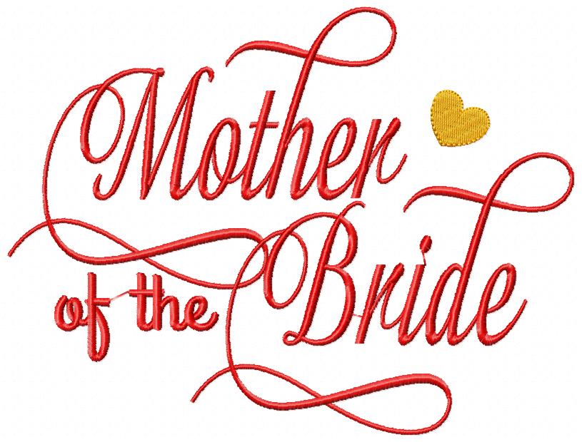 Mother of the Bride - Fill Stitch