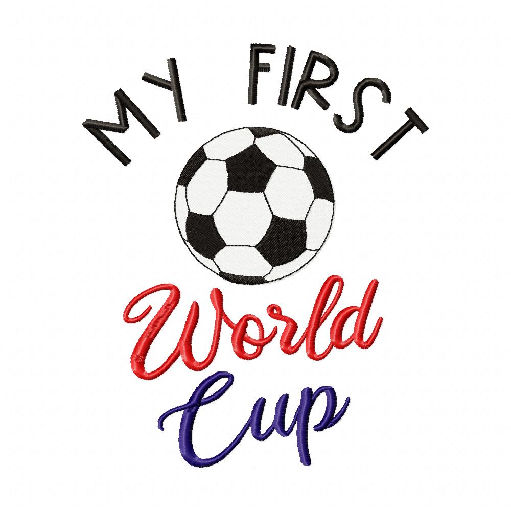 My First World Cup - Fill Stitch
