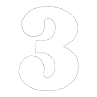 0-9 Numbers - Applique-Machine Embroidery Design