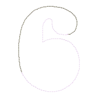 0-9 Numbers - Applique-Machine Embroidery Design