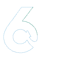 Nautical Anchor Number 6 Six 6th Birthday - Applique