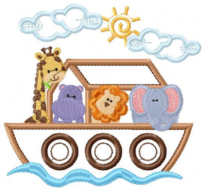 Noah's Ark - Applique