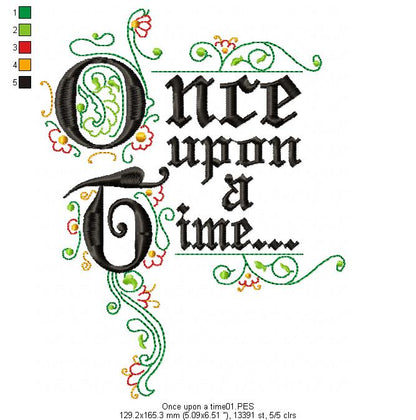 Fairy Tales Princes for Wood Hoop - Set of 7 Designs - 3 Sizes - Machine Embroidery Design