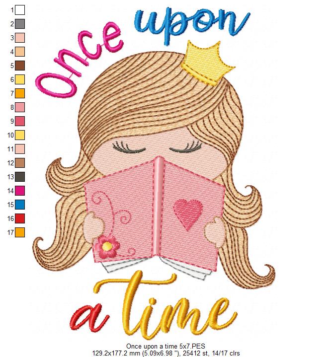 Once Upon a Time - Fill Stitch