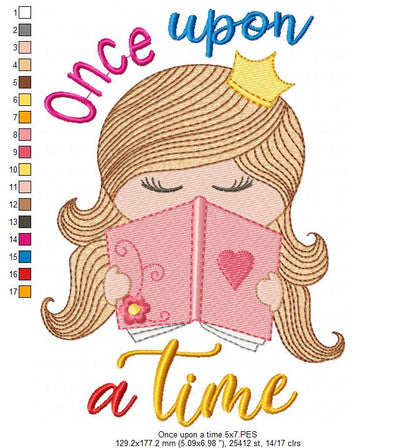 Once Upon a Time - Fill Stitch