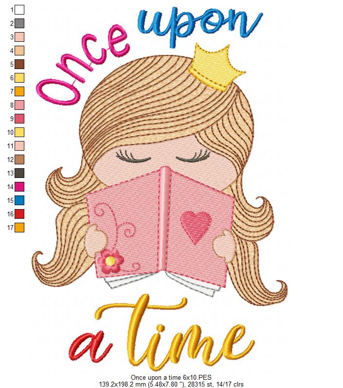 Once Upon a Time - Fill Stitch