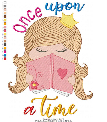Once Upon a Time - Fill Stitch