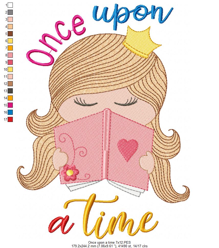 Once Upon a Time - Fill Stitch