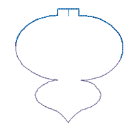 Christmas Ornaments - ITH Project - Machine Embroidery Design