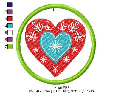 Christmas Ornaments - ITH Project - Machine Embroidery Design