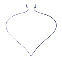 Christmas Ornaments - ITH Project - Machine Embroidery Design