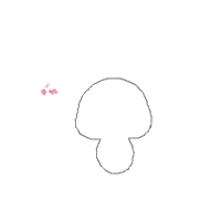 Owl Love Hearts Frame - Applique