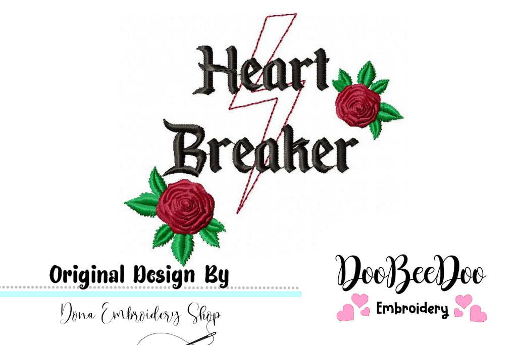 Heart Breaker - Fill Stitch