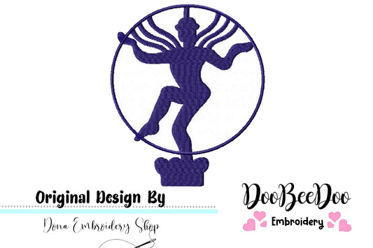 Shiva - Fill Stitch - Machine Embroidery Design
