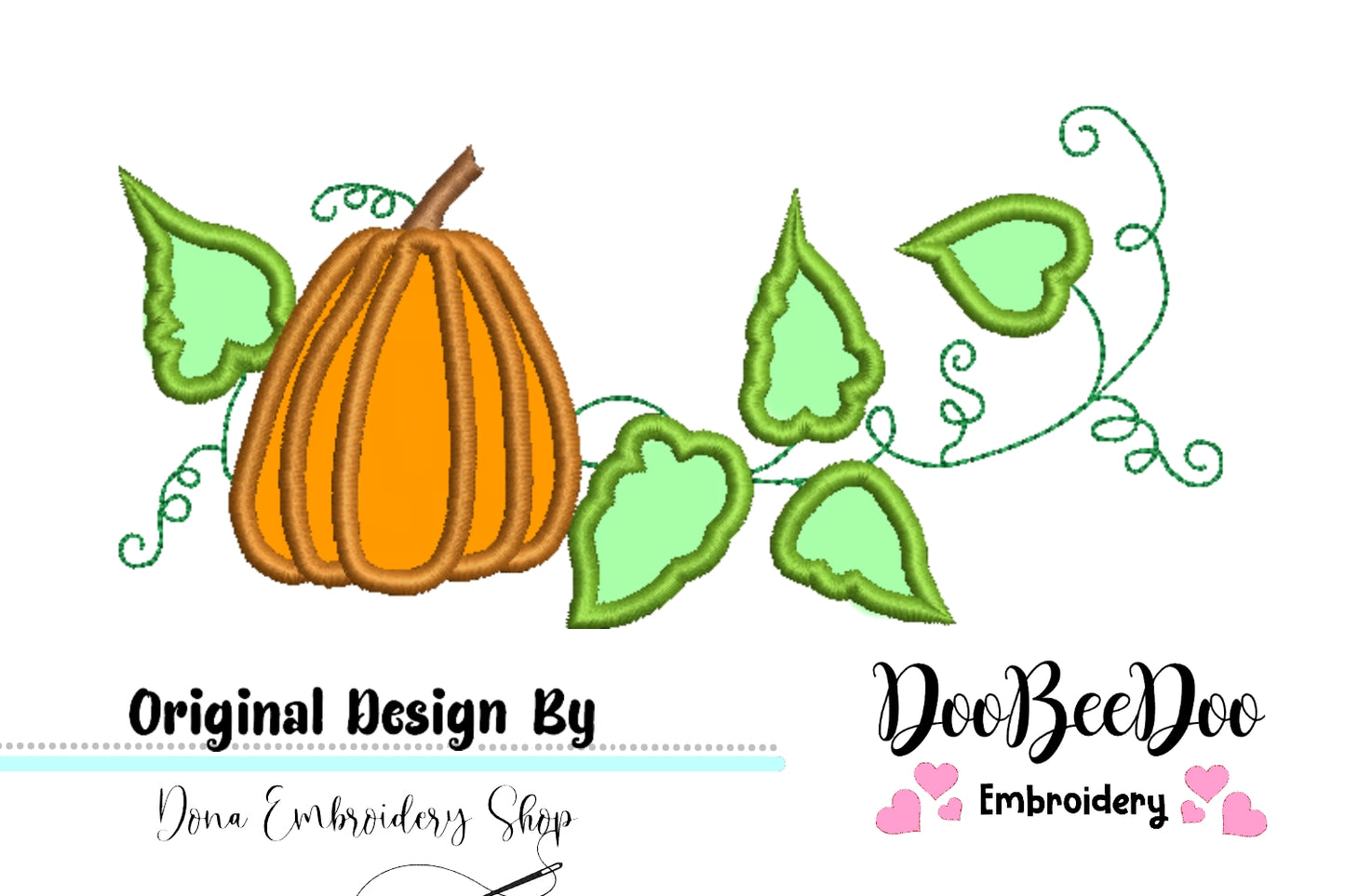 Pumpkin 1 -  Applique