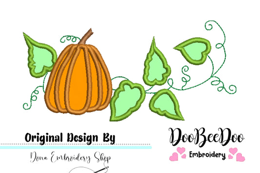 Pumpkin 1 -  Applique