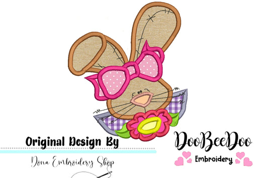 Cute Bunny  - Applique