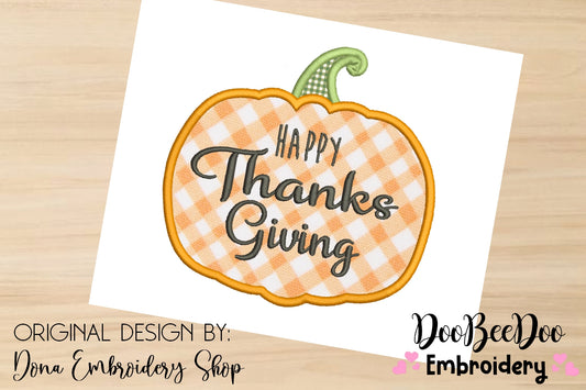Happy Thanksgiving - Applique