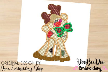 Rudolph The Red-Nosed Reindeer - Applique