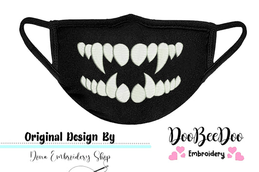 Teeths for Face Masks 2 - Fill Stitch