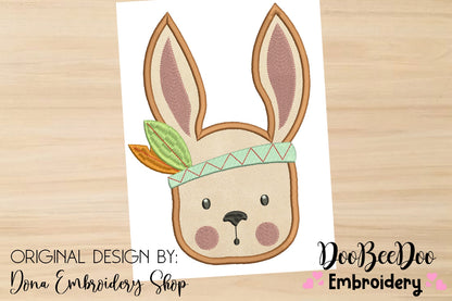 Boho Bunny  - Applique