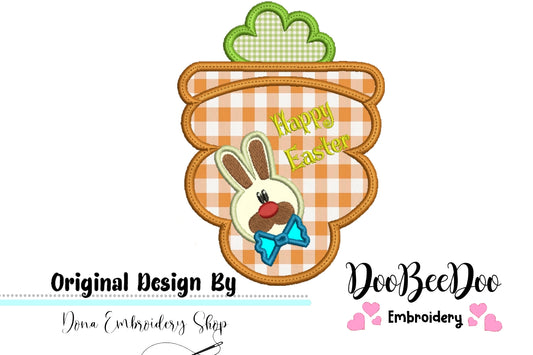 Carrot Candy Bag - ITH Project - Machine Embroidery Design