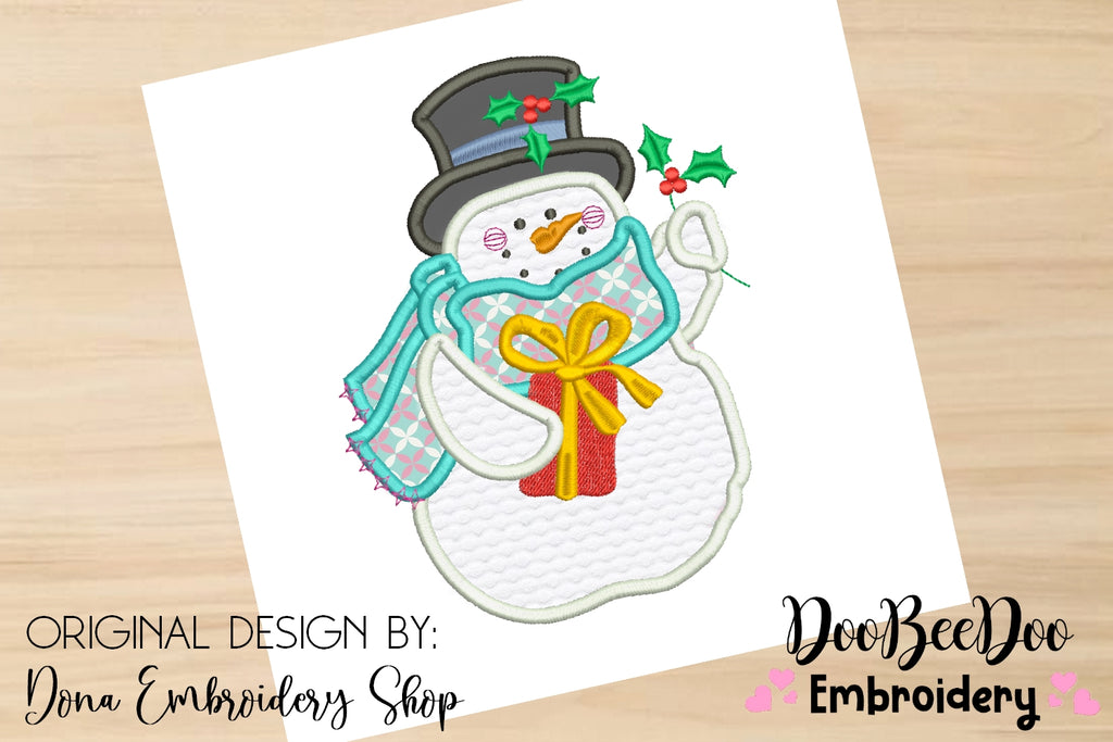 Snowman - Applique